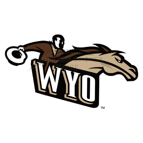 Diy Wyoming Cowboys Iron-on Transfers (Wall Stickers)NO.7072
